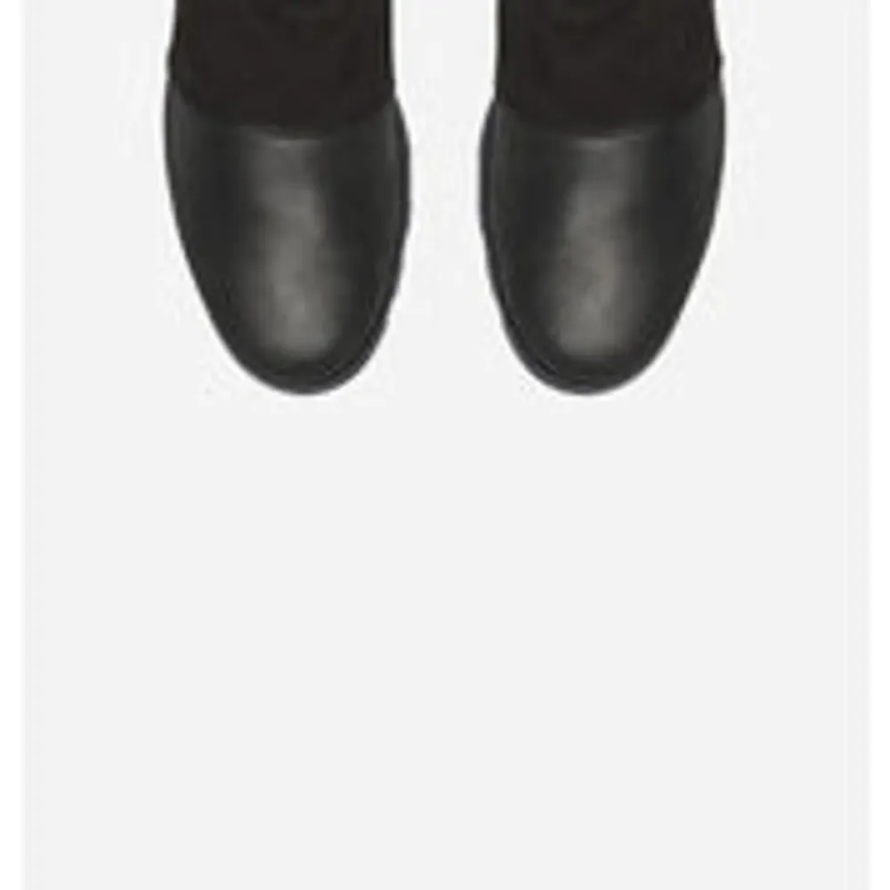 Sorel Emelie Chelsea Bootie black leather waterproof ankle boots sz 6 $150